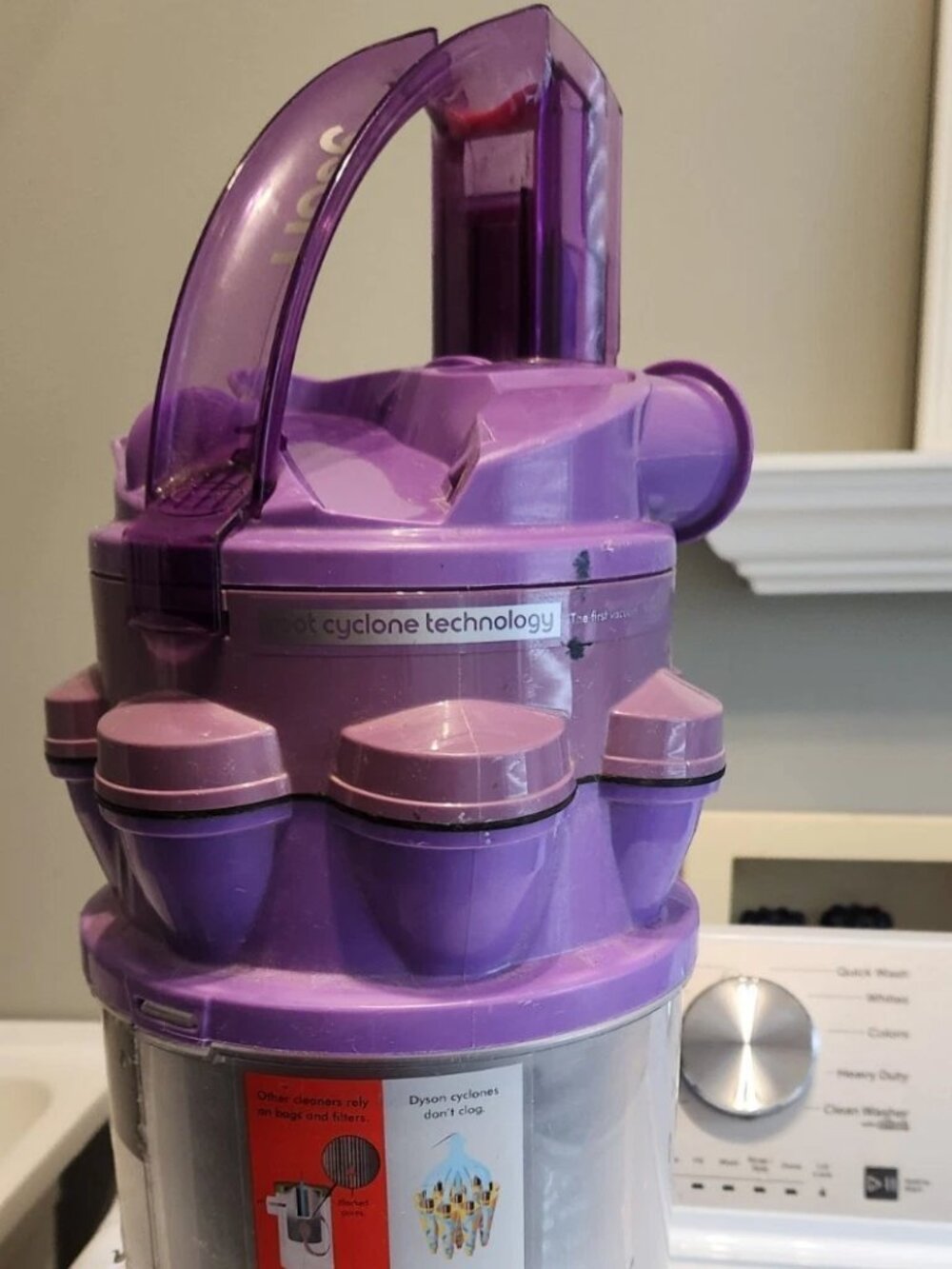 Dyson Parts Cyclone Dust Whole Bin Replacement Bagless Upright Vacuum Cleaner